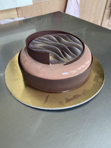 torta moderna nocciola caffe cioccolato