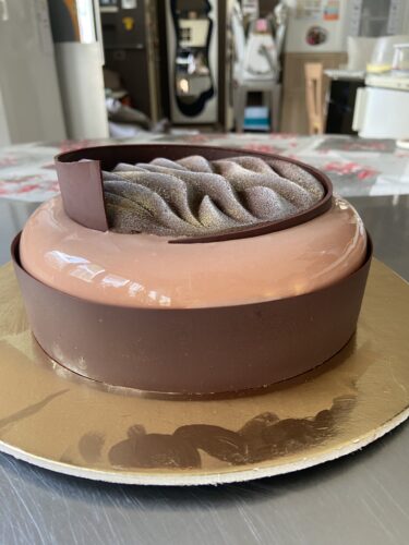 torta moderna nocciola caffe cioccolato
