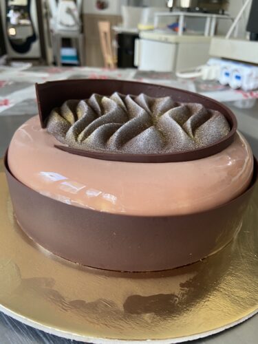 torta moderna nocciola caffe cioccolato