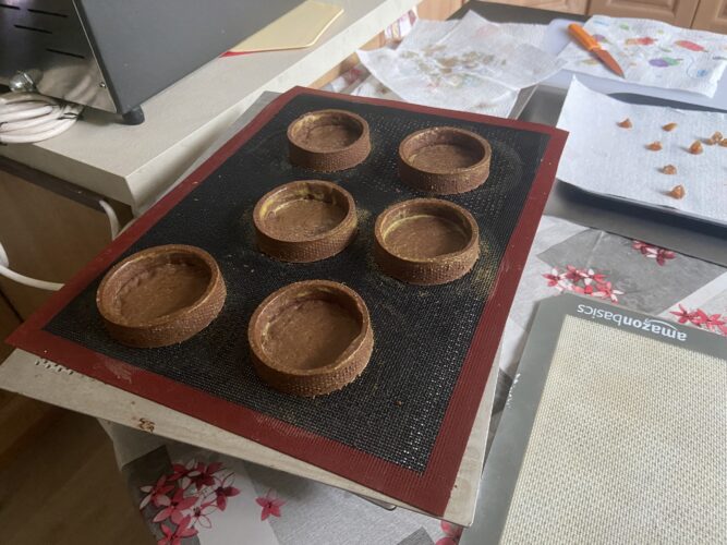 mini tart castagne