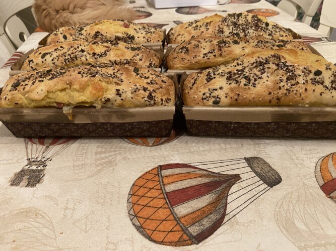 bauletto salato tris panettone lievito madre