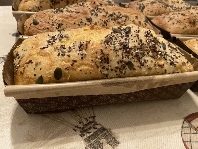 bauletto salato tris panettone lievito madre