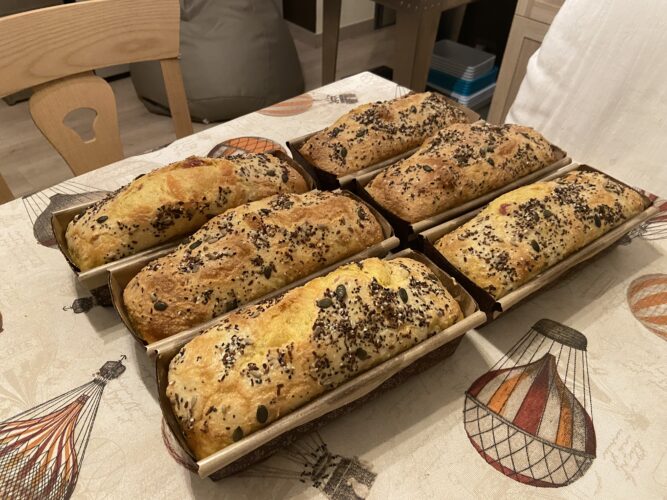 bauletto salato tris panettone lievito madre