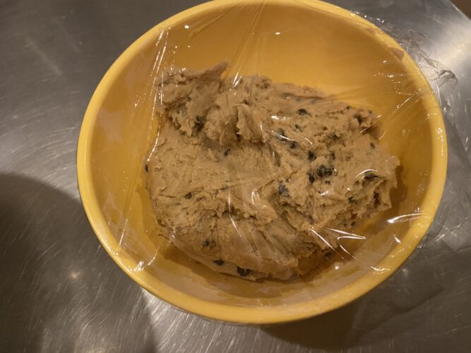 biscotti crinkle cookie caffe