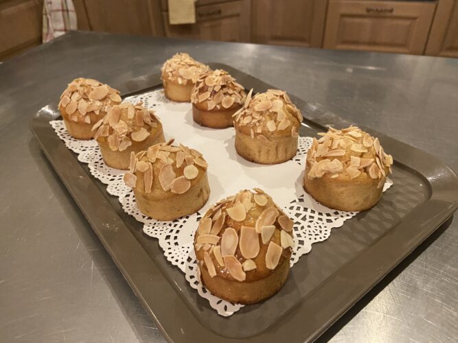 cake morbidoni mandorle arancia