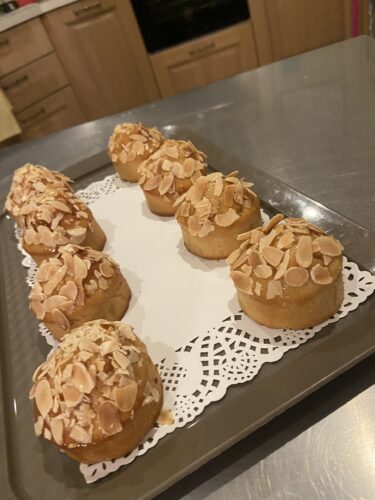 cake morbidoni mandorle arancia