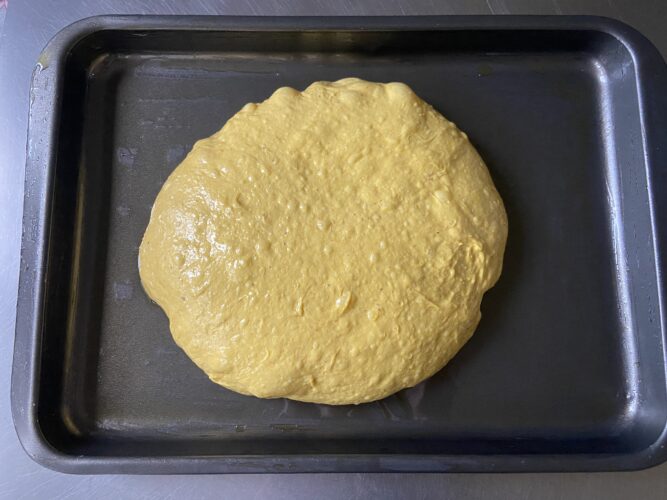 focaccia zucca 80 idratazione