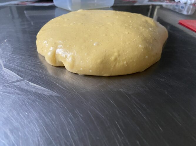 focaccia zucca 80 idratazione