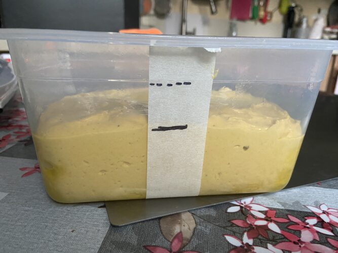 focaccia zucca 80 idratazione