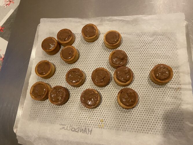 mignon tart alla mandorla