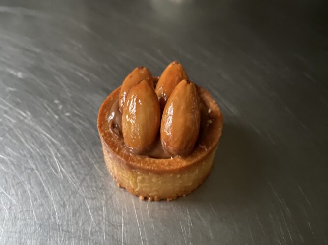 mignon tart alla mandorla