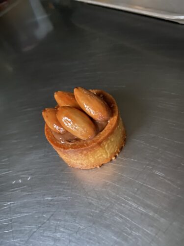 mignon tart alla mandorla