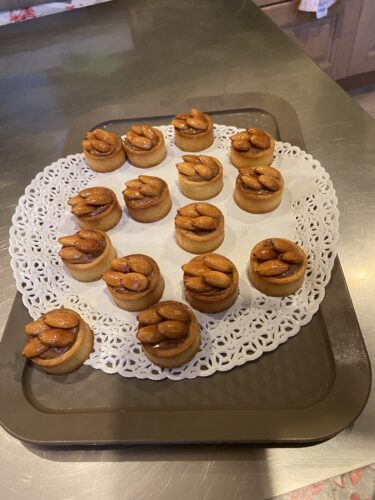 mignon tart alla mandorla