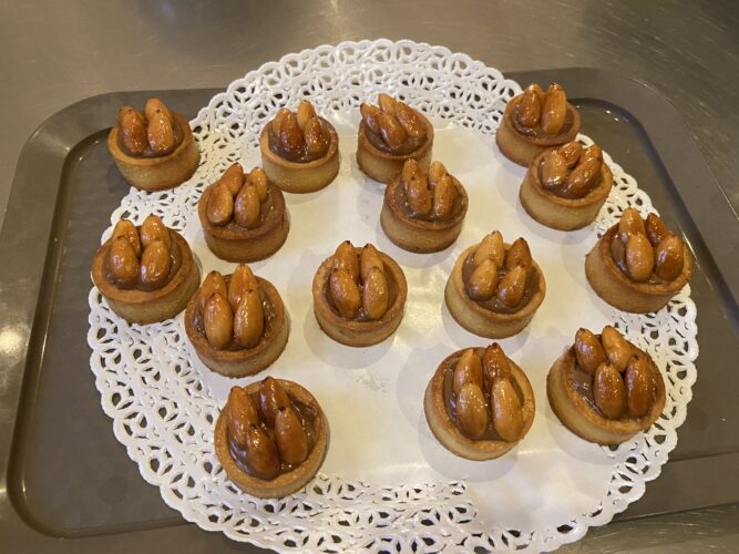 mignon tart alla mandorla