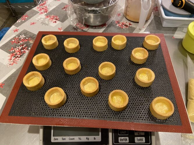 mignon tart alla mandorla