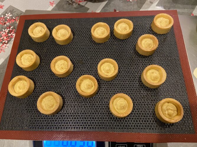 mignon tart alla mandorla