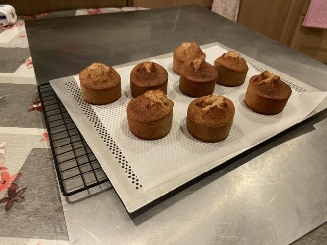 mini cake noisette financier nocciola