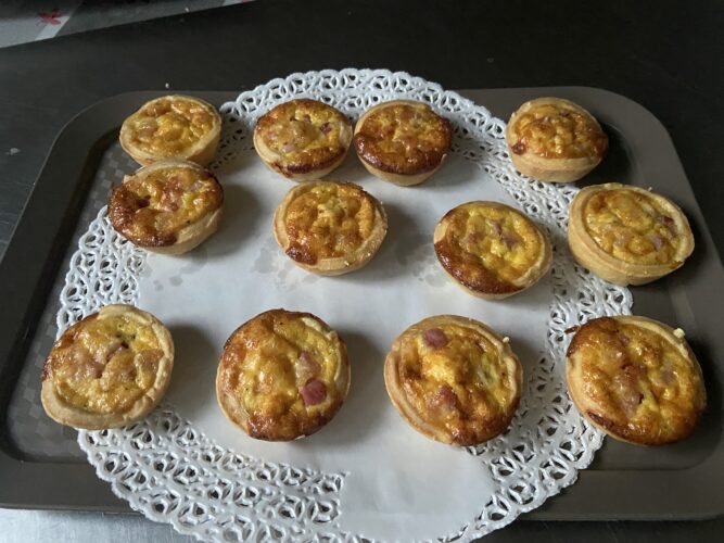 mini quiche lorraine