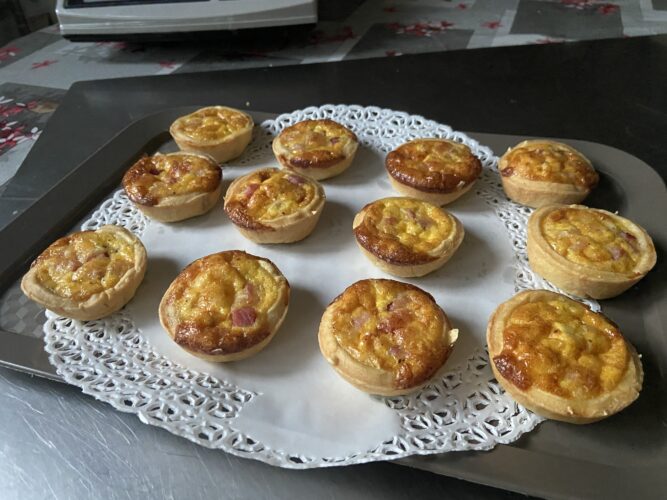 mini quiche lorraine