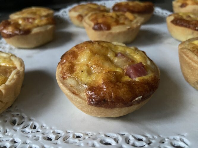 mini quiche lorraine