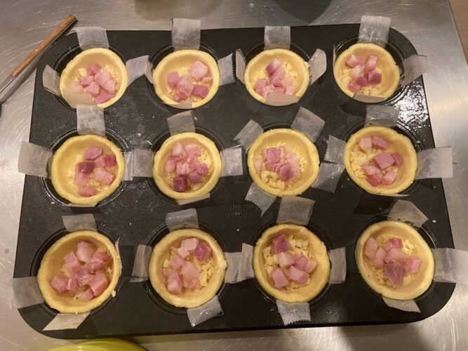 mini quiche lorraine
