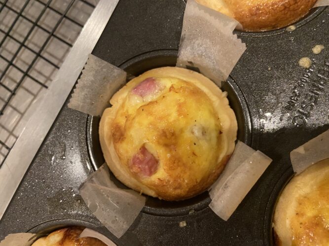 mini quiche lorraine