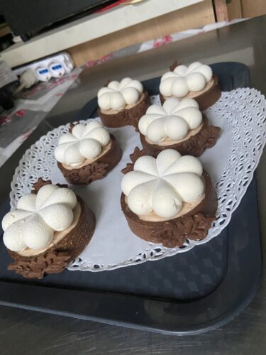 mini tart castagne vaniglia