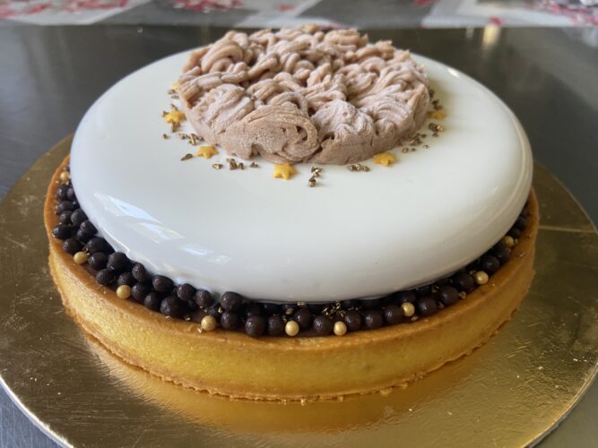 tart moderna castagne cioccolato