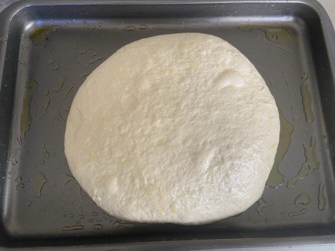 focaccia alle due semole 80% idro