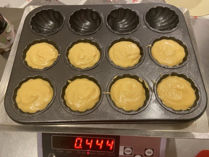mini cake conchiglia cuore perla