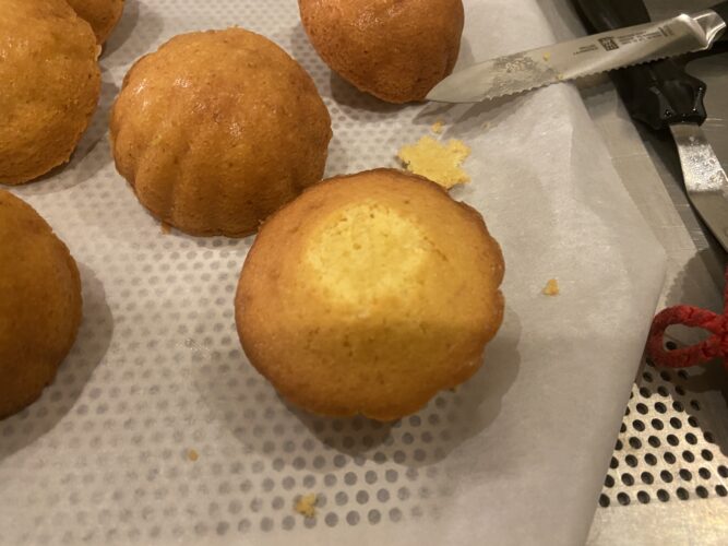 mini cake conchiglia cuore perla
