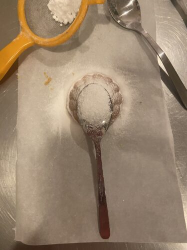 mini cake conchiglie cuore