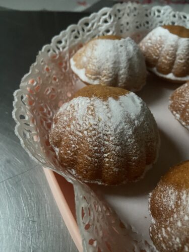 mini cake conchiglie cuore