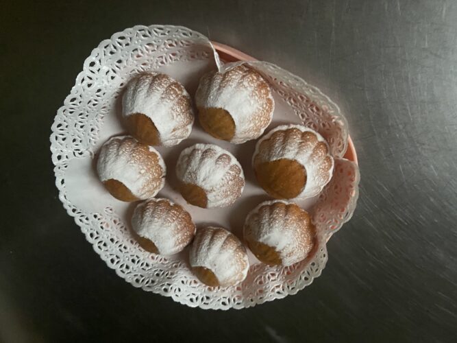 mini cake conchiglie cuore