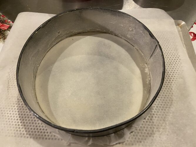 torta mele crema vaniglia
