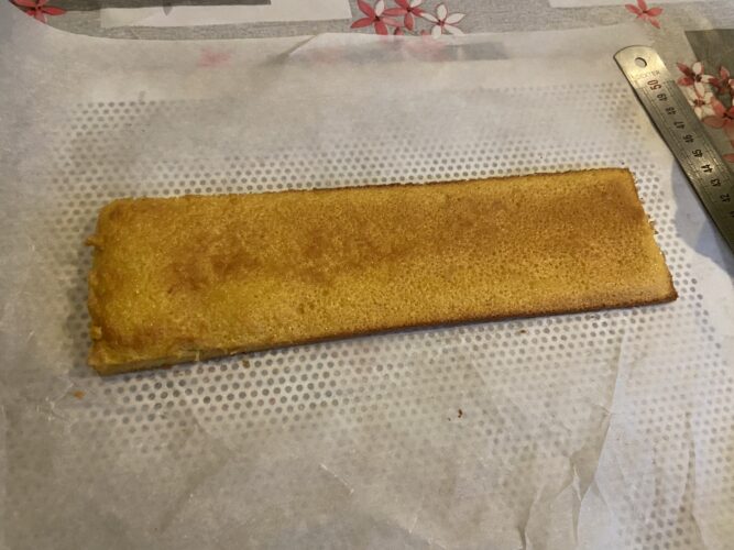 torta moderna buche speculoos vaniglia