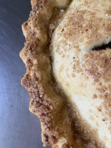 apple pie mele mirtilli