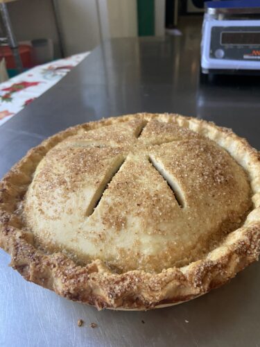 apple pie mele mirtilli
