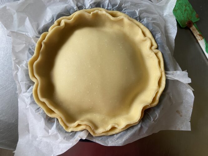apple pie mele mirtilli