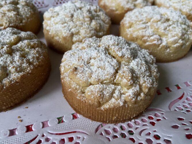 crostatine sbriciolate veloci alla crema