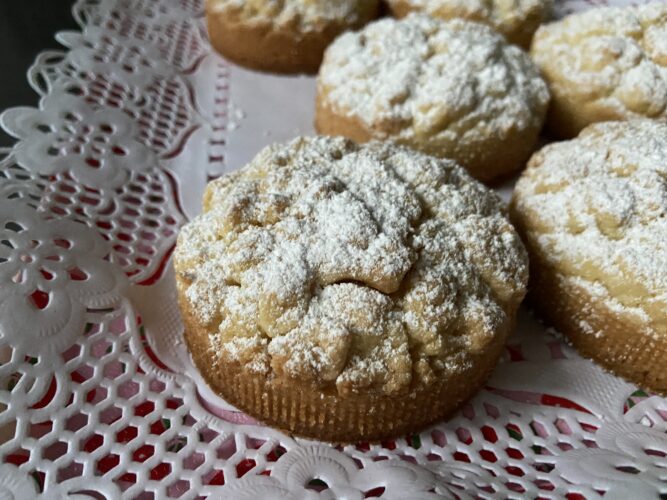 crostatine sbriciolate veloci alla crema