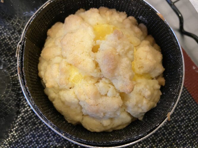 crostatine sbriciolate veloci alla crema