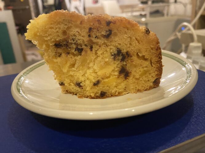ananas gocce cioccolato torta soffice