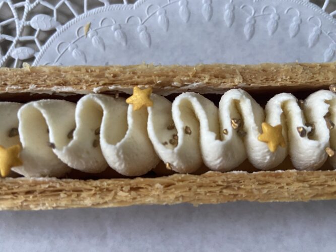 barchette dolci di sfoglia