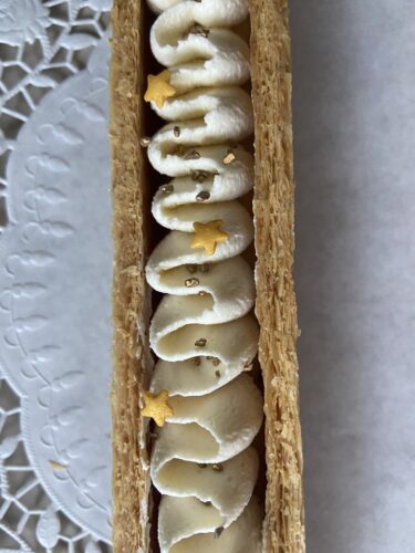 barchette dolci di sfoglia
