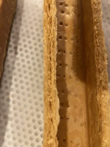 barchette dolci di sfoglia