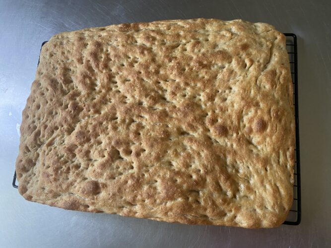 focaccia cereali 80 idratazione