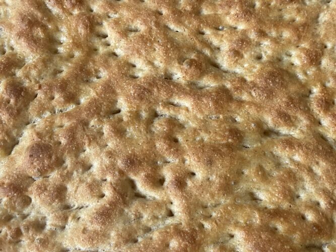 focaccia cereali 80 idratazione