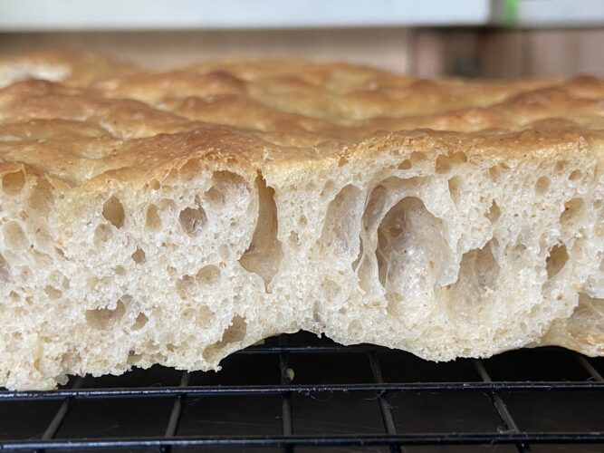 focaccia cereali 80 idratazione