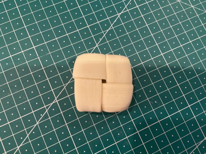 mini cookie croissant